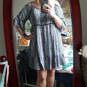 Torrid cold-shoulder dress